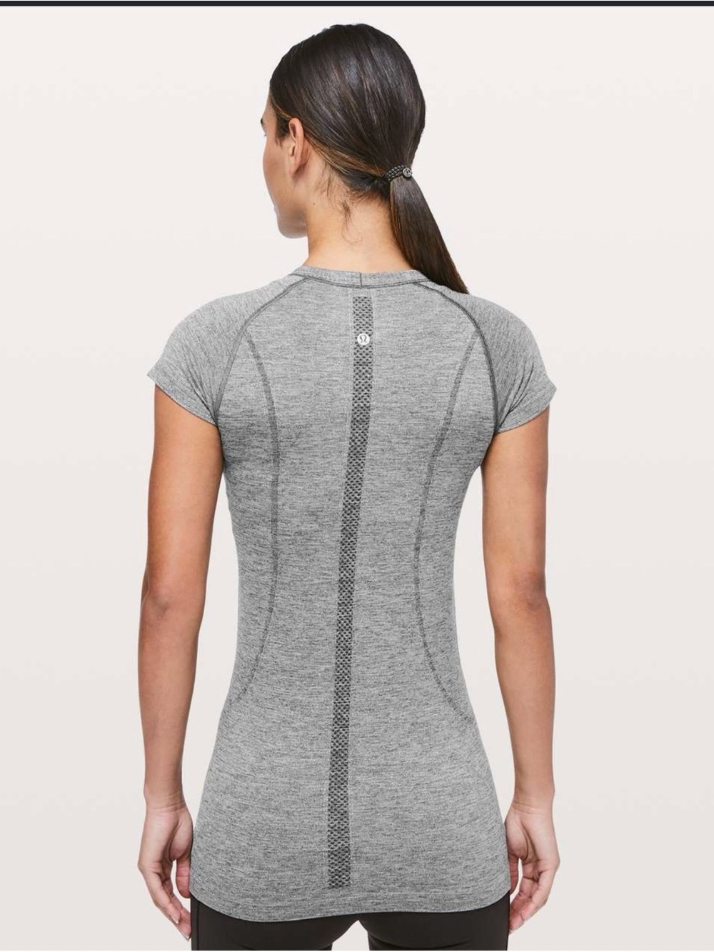 lululemon athletica Women’s Short Sleeve Tech Tee - Heather Grey